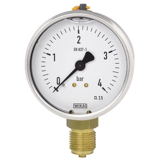 Wika Bourdon tube pressure gauge, Model 113.53